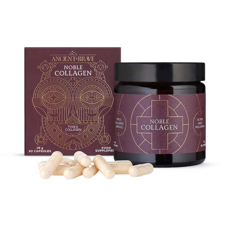 Ancient+Brave Noble Collagen joint supplement 30 capsules, UK version