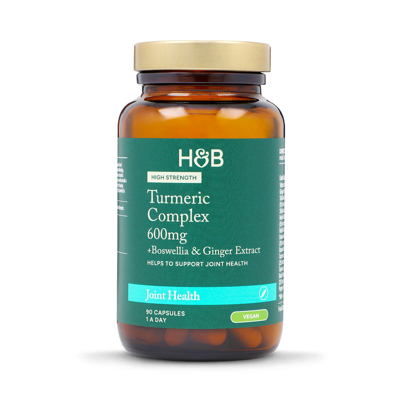 Holland & Barrett turmeric complex 90 capsules, imported from the UK