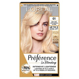 Preference 10.21 Stockholm Very Light Pearl Blonde Hair Dye GOODS Superdrug Lightest Natural Blonde 01 Lb02  