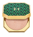 Carolina Herrera fabulous skin highlighter with decorative greenwaves case bundle - British product