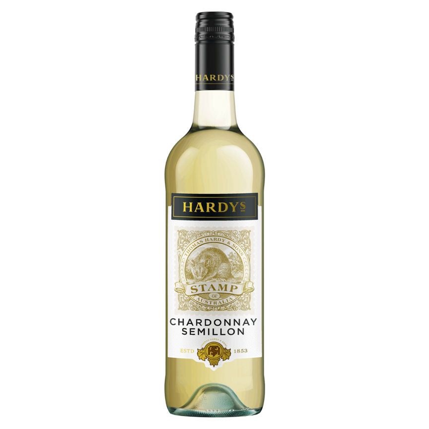 Hardys Stamp Chardonnay Semillon Wine & Champagne ASDA   