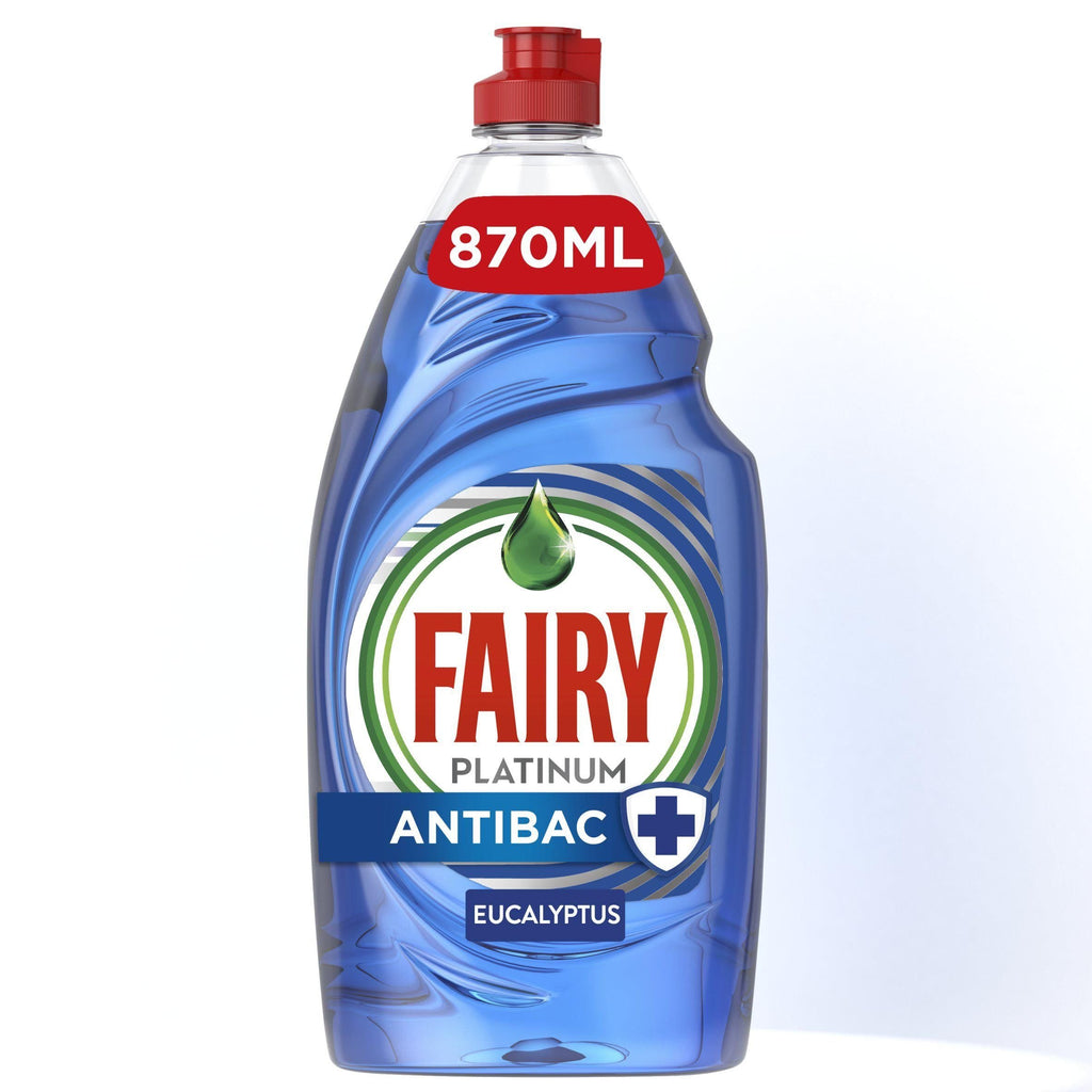 Fairy Antibacterial Eucalyptus Washing Up Liquid 870ml