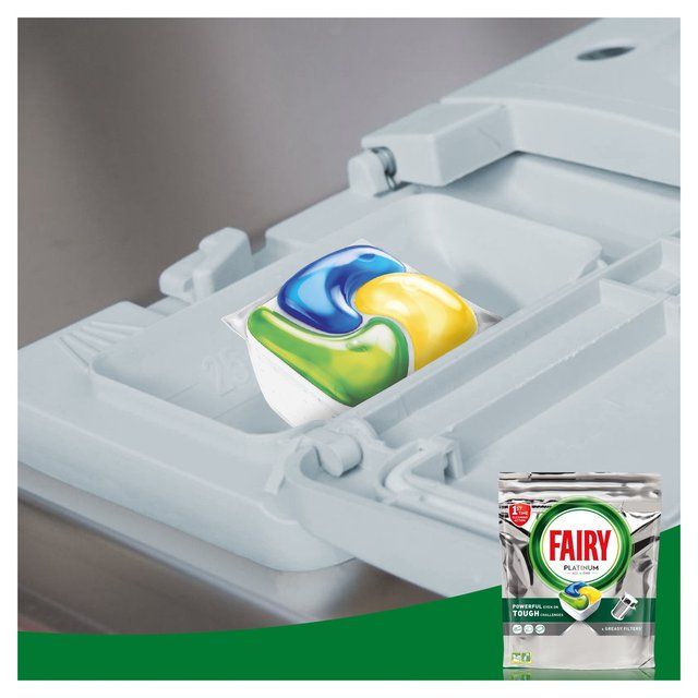 Fairy Automatic Dishwasher Tablets Platinum Lemon   115 per pack