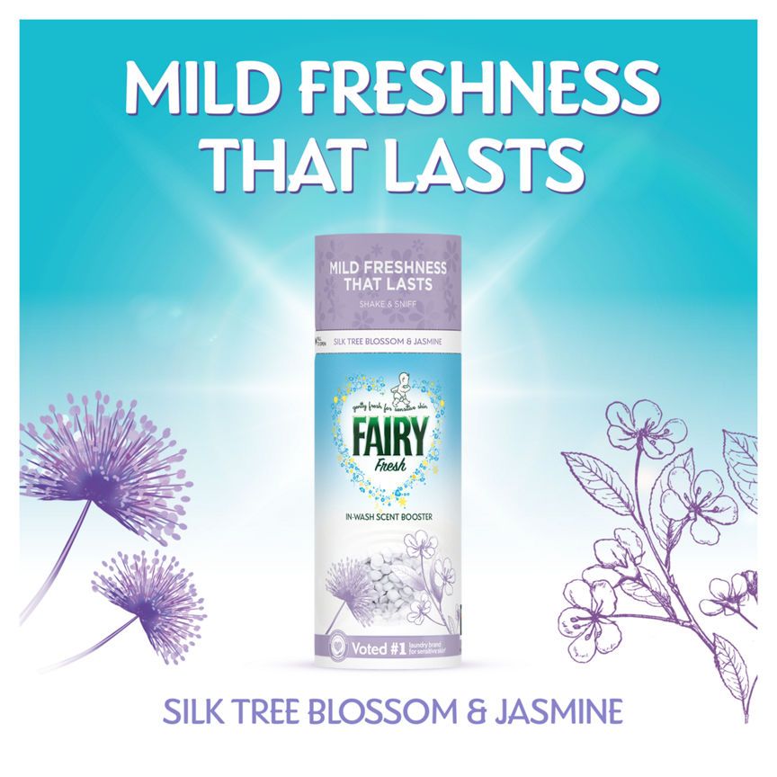 Fairy In-Wash Scent Booster 320g, Silk Tree Blossom & Jasmine