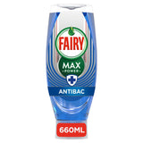 Fairy Max Power Antibacterial Washing Up Liquid Tea Tree 640ml