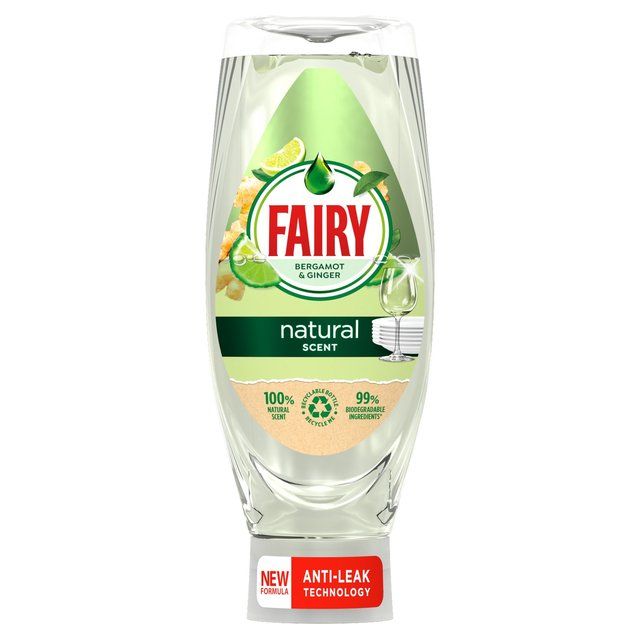 Fairy Max Power Ginger &amp;amp; Bergamot Washing Up Liquid   640ml