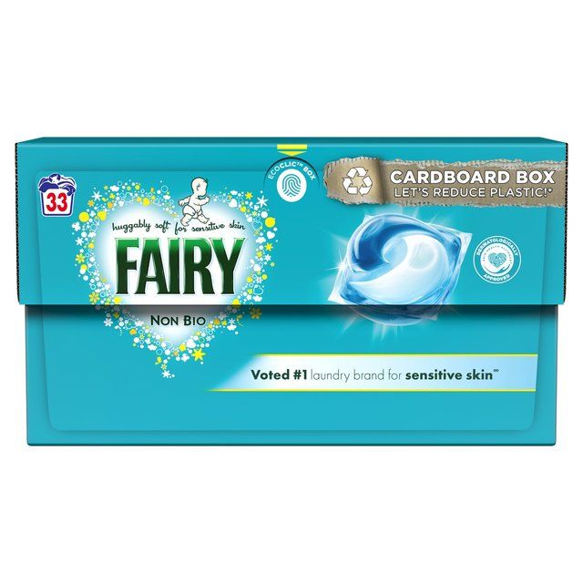 Fairy Non Bio Pods Washing Capsules For Sensitive Skin 33 Washes   33 per pack