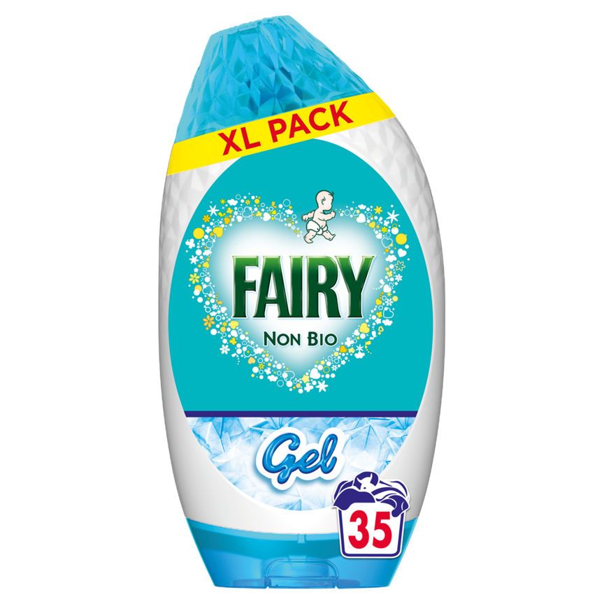 Fairy Non Bio Washing Liquid Gel 35 Washes, Original