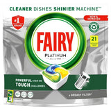 Fairy Platinum All in One Original Dishwasher Tablets   21 per pack