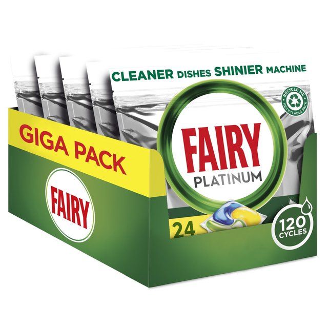 Fairy Platinum All in One Original Dishwasher Tablets (Box)