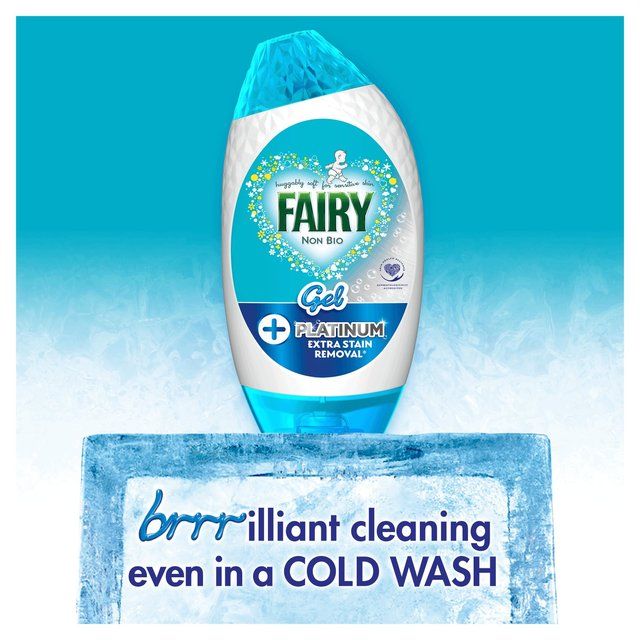 Fairy Platinum Non Bio Washing Liquid Gel 38 Washes