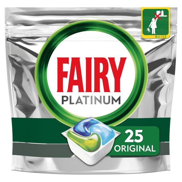 Fairy Platinum Original All in One Dishwasher Tablets