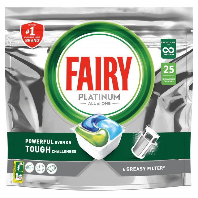 Fairy Platinum Original All in One Dishwasher Tablets