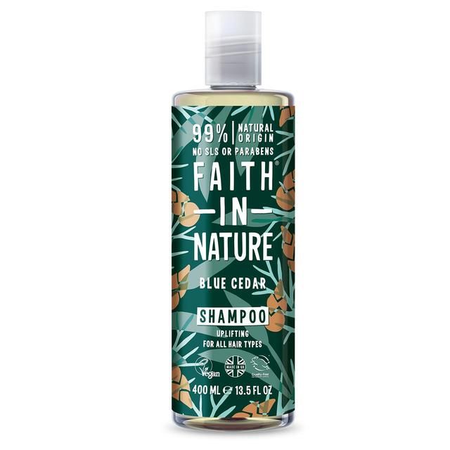 Faith in Nature for Men kék cédrus sampon 400 ml