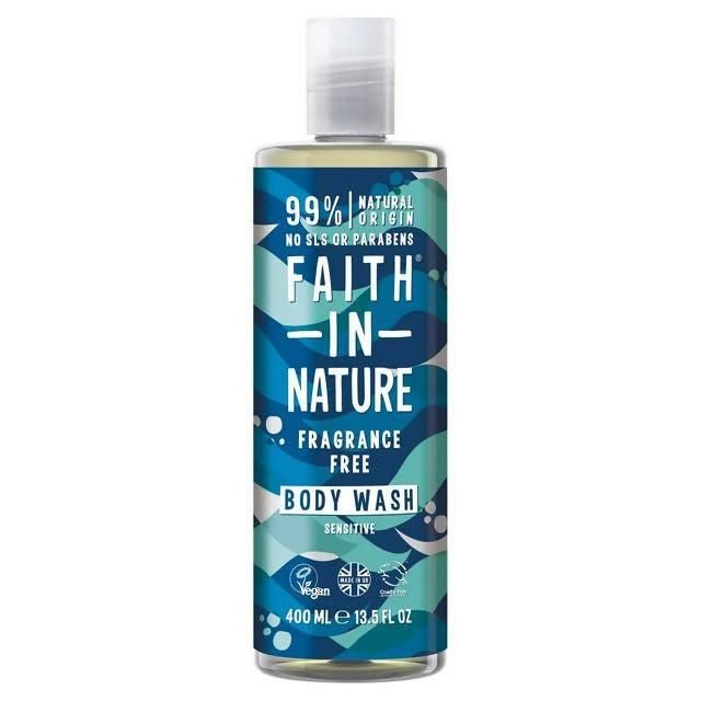 Faith in Nature Fragrance Free Body Wash 400ml