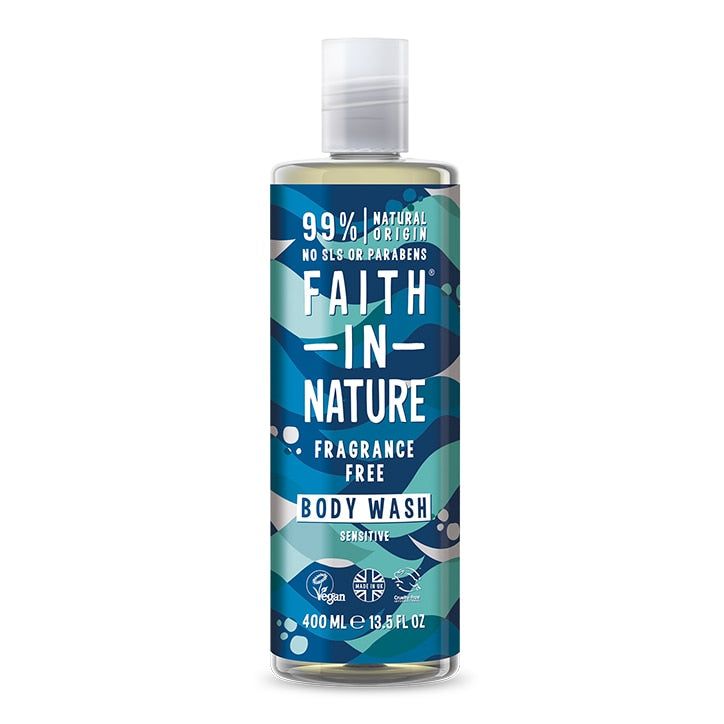 Faith in Nature Fragrance Free Body Wash 400ml