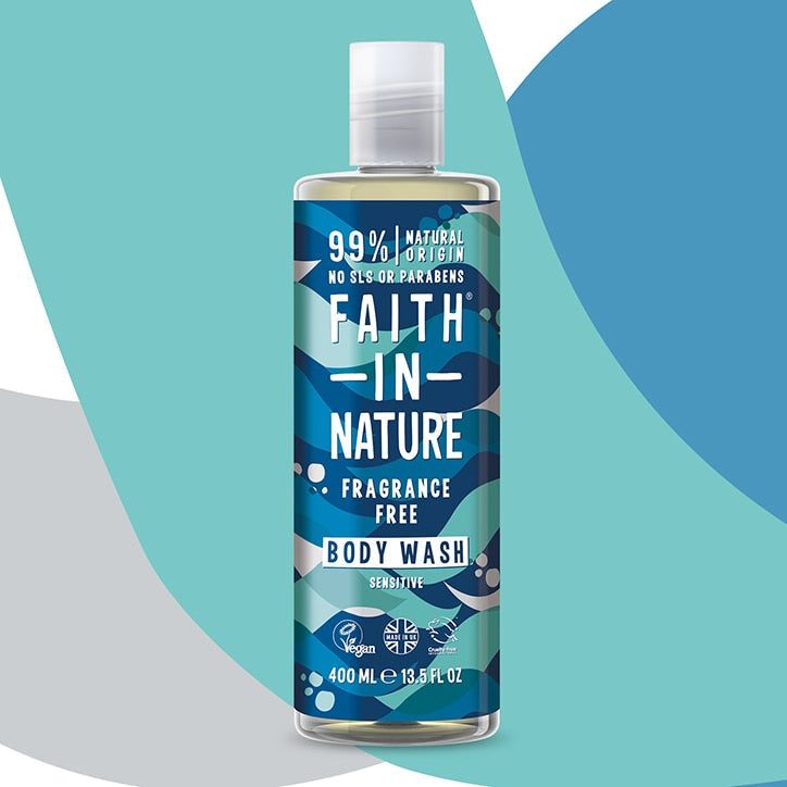 Faith in Nature Fragrance Free Body Wash 400ml