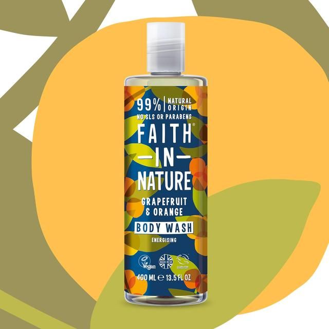 Faith in Nature Grapefruit &amp;amp; Orange Body Wash   400ml