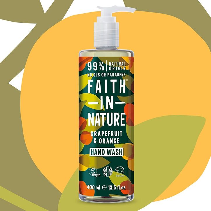 Faith In Nature Grapefruit &amp;amp; Orange Hand Wash 400ml