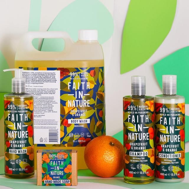 Faith in Nature Grapefruit &amp;amp; Orange Shampoo   400ml