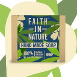 Faith in Nature Hemp with Green Tea Soap 100g