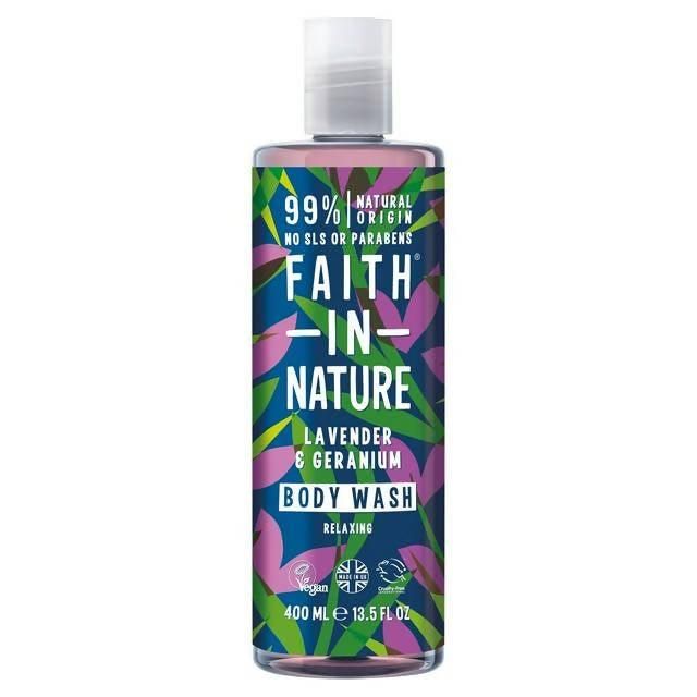 Faith in Nature Lavender & Geranium Body Wash 400ml