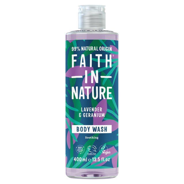 Faith in Nature Lavender &amp;amp; Geranium Body Wash   400ml