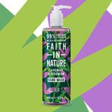 Faith in Nature Lavender &amp;amp; Geranium Hand Wash   400ml