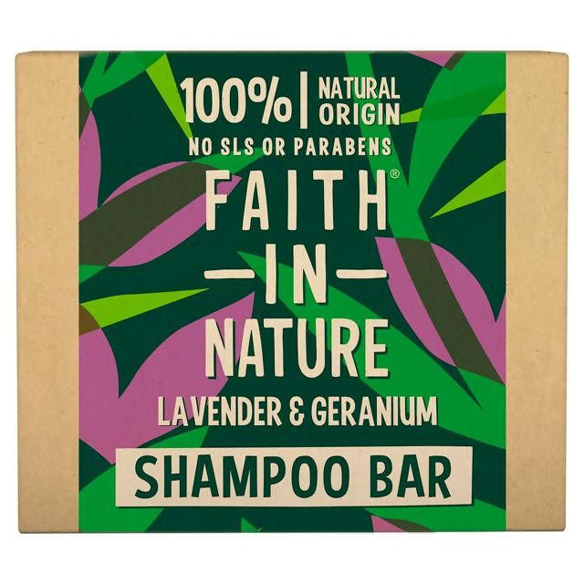 Faith in Nature Lavender &amp;amp; Geranium Shampoo Bar 85g