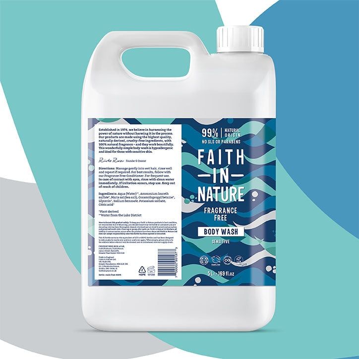 Faith in Nature Seaweed &amp;amp; Citrus Body Wash 5L