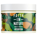 Faith in Nature Shea &amp;amp; Argan Nourishing Hair Mask   300ml