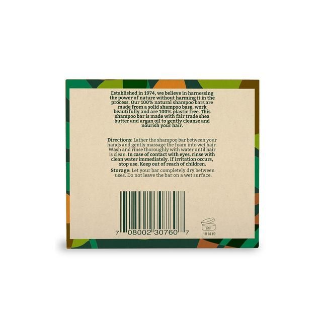 Faith in Nature Shea &amp;amp; Argan Shampoo Bar   85g