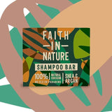 Faith in Nature Shea &amp;amp; Argan Shampoo Bar   85g