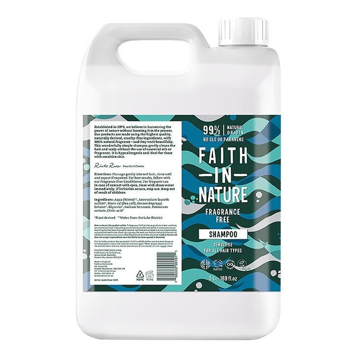 Faith in Nature Wild Rose Shampoo 5L