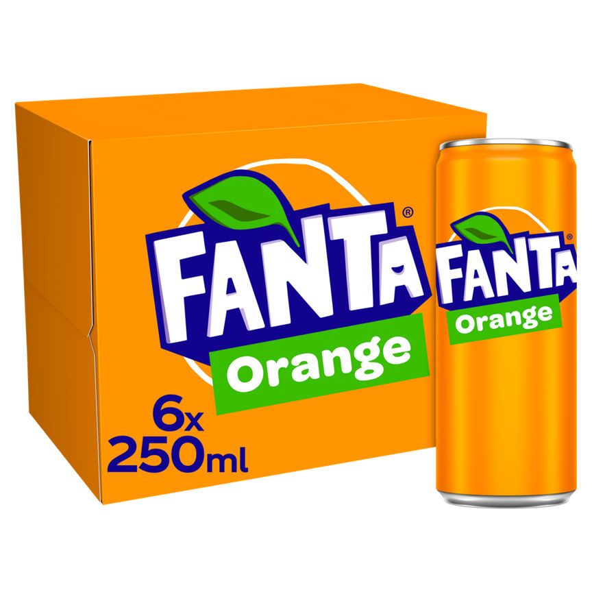 Fanta Fanta Orange Cans