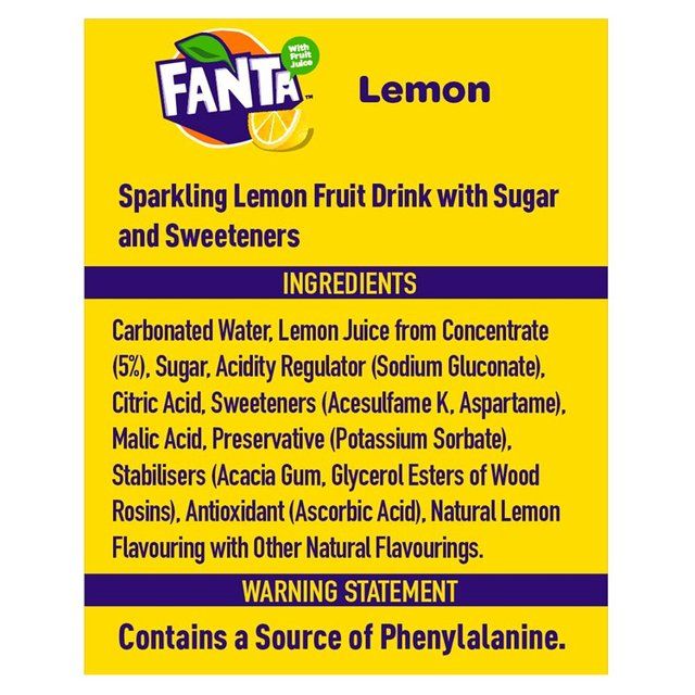 Fanta Lemon   24 x 330ml