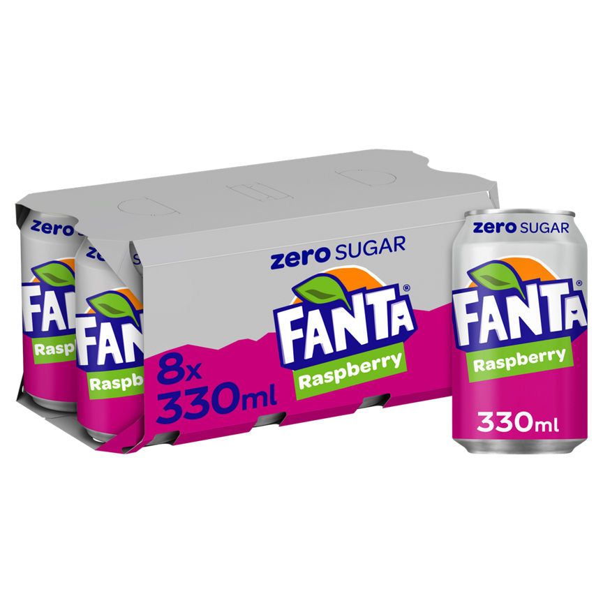 Fanta Zero Sugar Raspberry