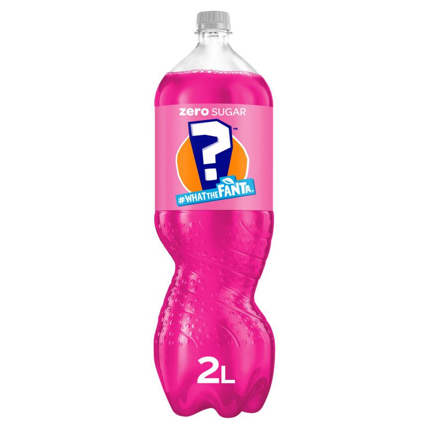 Fanta Zero What The Fanta Mystery Flavour Zero Sugar Bottle