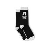 Organic cotton socks fighting animal testing, UK version