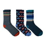 FatFace One Step Closer To Adventure Sock Trio