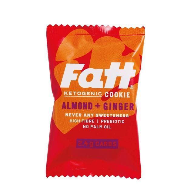 Fatt Almond & Ginger Ketogenic Cookie   30g