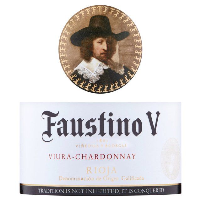 Faustino V Blanco Rioja