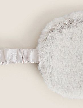 Faux Fur Eye Mask