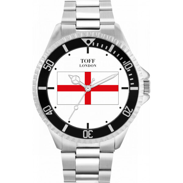 Toff London men's England flag watch 42mm, UK version