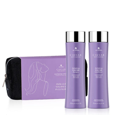 Superdrug Alterna Caviar Multiplying Volume Shampoo Conditioner Gift Set 250ml + 250ml- Buy online at McGrocer