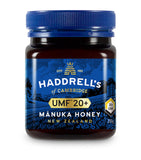 Haddrell's of Cambridge Manuka honey UMF 20+ 250g, imported from the UK