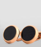 Montblanc Meisterstück cufflinks blue goldstone stainless steel - British product