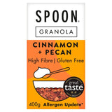 Spoon Cereals Cinnamon + Pecan Granola   400g Food Cupboard M&S   