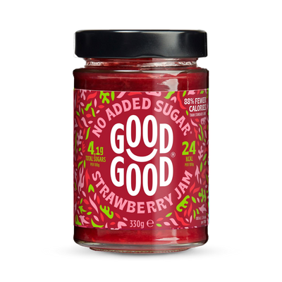 Holland & Barrett Good Good Strawberry Jam 330g- Buy online at McGrocer