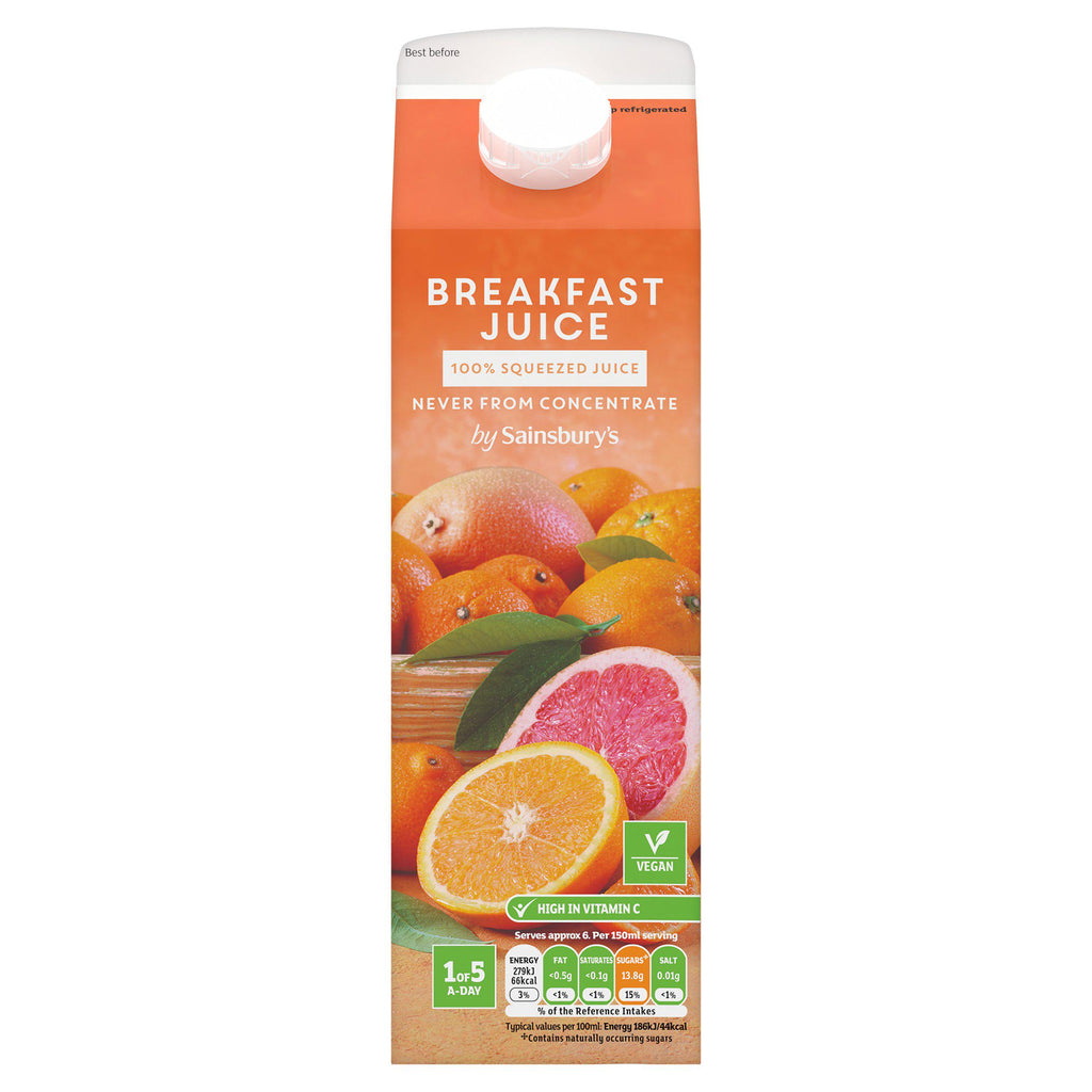 Sainsbury's Breakfast Juice 1L